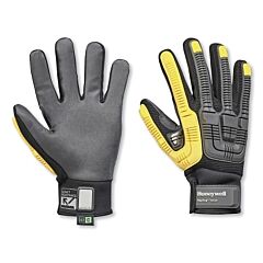 Honeywell 42-322Bo/10Xl Rig Dog Value Gloves, 10/X-Large, Black/Yellow