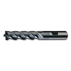 Cleveland C31948 Pm-4 Single End General Purpose End Mill, 3/4 X 3/4 X 3/4 X 3, 4 Flutes, High Performance Ticn