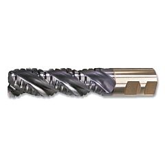 Cleveland C40025 Pm-538R Series Roughing End Mill,1-1/4 X 1-1/4 X 4 X 6-1/2, 3 Flutes, High Performance, Ticn