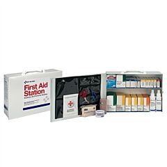 First Aid Only 6135 2 Shelf First Aid Metal Cabinet, Osha Compliant