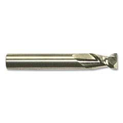 Cleveland C60479 Cem-Am2 High-Performance Finishing Carbide Square End Mill, 3/16 X 3/16 X 5/16 X 2, 2 Flutes, Al 0.000 Cr, Bright Finish