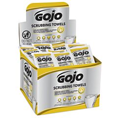 Gojo 6380-04 Heavy-Duty Scrubbing Towels, Case Of 4 Each
