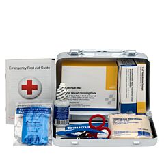 First Aid Only 6400 10 Person Vehicle First Aid Kit, Metal Case