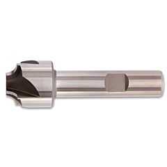 Cleveland C75383 Cre Style Corner Radius End Mill, 1-1/4 X 1/2 X 3/8, Rad, 4 Flutes, Hs Se,Bright Finish