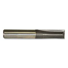 Cleveland C80650 Cem-Sest2 General Purpose Straight Flute End Mill, 1/8 X 1/2 X 1-1/2, 2 Flutes, Str-Flt-Scem,Tialn Finish