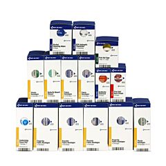 First Aid Only 700001 Partial Refill For Smartcompliance Cabinet (1001-Fae-0103), Osha Compliant