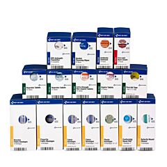 First Aid Only 700002 Partial Refill For Smartcompliance Cabinet With Meds (1000-Fae-0103), Osha Compliant