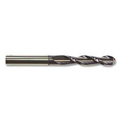 Cleveland C80961 Cem-Se-2B Carbide Single-End General Purpose Ball Nose End Mill, 2 Flutes, 5/8 In Dia Milling, 0.75 In Lg Of Cut, Tialn