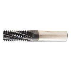 Cleveland C95052 Ctmnp And Ctmnpc National Pipe Tapered Thread Mill, 0.3100 In Dia, 0.437 In Cut Length, 4 Fl, Tiain Finish
