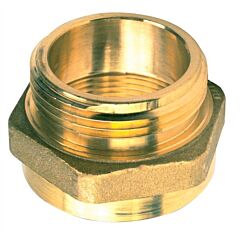 Brooks 711 Hex Adapter, 1 1/2" Pct (F) X 1 1/2" Nst (M)
