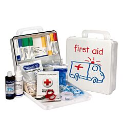 First Aid Only 712004 Pediatric 25 Person Kit, Plastic Case