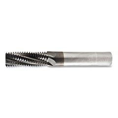 Cleveland C95101 Ctmm And Ctmmc General Purpose Metric Helical Thread Mill, 0.4700 In Dia, 1.25 In Cut Length, 5 Fl, Tiain Finish