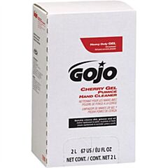 Gojo 7290-04 Cherry Gel Pumice Hand Cleaner, 2000 Ml Refill