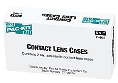 First Aid Only 7-402 Contact Lens Case, 2/Box
