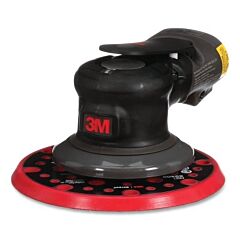 3M Abrasive 638060-88949 Pneumatic Non-Vacuum Random Orbital Sander, 6 In Dia, 3/32 In Orbit, 12000 Rpm