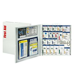 First Aid Only 746000 Large Metal Smartcompliance Cabinet, Ansi 2021 Class A+ With Meds