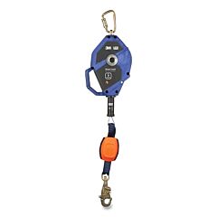Dbi-Sala 3503881 Smart Lock Self Retracting Lifeline, 30 Ft L, Swivel Snap Hook, 420 Lb, Single-Leg, Zinc Plated Steel