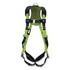Honeywell Miller H5Ic221023 H500 Industry Comfort Full Body Harness, Back/Side D-Rings, Qc, 2X-Large