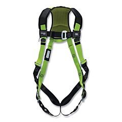 Honeywell Miller H5Ic311001 H500 Industry Comfort Full Body Harness, Back D-Ring, Tongue Leg/Mating Chest Buckles, Small/Medium