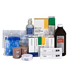 First Aid Only 761005 Pediatric 3 Shelf Station, Refill, Osha Compliant