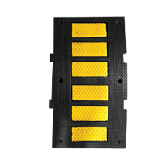 Plasticade Pah-Sp-22M Premium Speed Hump Section, Black