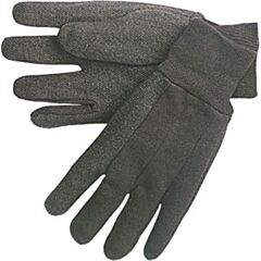 Mcr Safety 7800 Cotton Jersey Gloves (Clute Pattern, Pvc Dotted Palm, Knit Wrist)