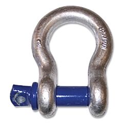 Peerless 8059105 Screw Pin Anchor Shackle, 1-1/2 In Dia, Carbon Steel/ Alloy Pins, 34000 Lbs