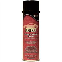 Questvapco 823001 Detect Battery & Terminal Cleaner, Case Of 12 - 18 Oz Aerosol Cans