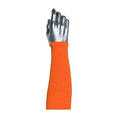 Kut Gard 10-Kano12Cl 2-Ply Acp / Dupont™ Kevlar® Blended Sleeve With Cotton Liner, Neon Orange, Size 12"