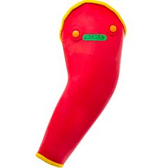 Novax 198-3-Xlarge Class 3 Rubber Insulating Sleeve, Red, Size X-Large
