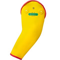 Novax 199-3-Short/Regular Class 3 Rubber Insulating Sleeve, Short Length, Yellow, Size Medium