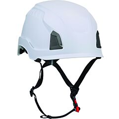 Traverse 280-Hp1491R-01 Type 2 Climbing Style Helmet, Non-Mips, Abs Shell, Eps Liner, Hdpe Suspension, Wheel Ratchet Adjustment, With 4-Point Chin Strap, White