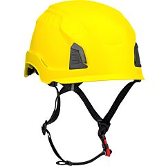 Traverse 280-Hp1491R-02 Type 2 Climbing Style Helmet, Non-Mips, Abs Shell, Eps Liner, Hdpe Suspension, Wheel Ratchet Adjustment, With 4-Point Chin Strap, Yellow