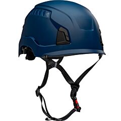 Traverse 280-Hp1491R-08 Type 2 Climbing Style Helmet, Non-Mips, Abs Shell, Eps Liner, Hdpe Suspension, Wheel Ratchet Adjustment, With 4-Point Chin Strap, Navy