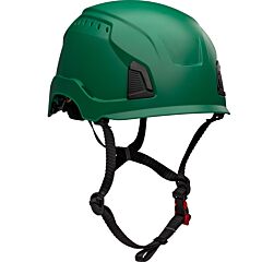 Traverse 280-Hp1491Rvm-04 Vented, Type 2 Climbing Style Helmet With Mips®,Eps Foam Impact Liner, Hdpe Suspension, Wheel Ratchet Adjustment And 4-Point Chin Strap, Dark Green
