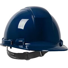 Dynamic 280-Hp241-18 Cap Style Hard Hat, 4-Point Textile Suspension And Pin-Lock Adjustment, Northern Blue