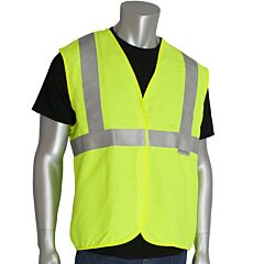 Pip 305-2200-S Class 2 Ar/Fr Solid Vest, Yellow, Size Small