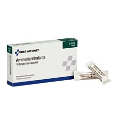 First Aid Only 9-001 Ammonia Inhalants, 10/Box