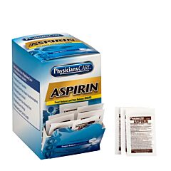First Aid Only 90014 Physicianscare Aspirin, 50X2/Box