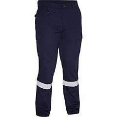 Bisley 318M6368T-Nv/3030 Men'S Navy Industrial Taped Cargo Pant, Navy, Size 30W X 30L