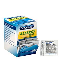 First Aid Only 90091 Physicianscare Allergy Plus, 50X2/Box