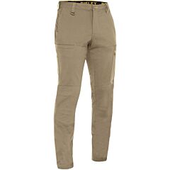 Bisley 411M6150-Tn-5030 Stretch Ripstop Vented Work Pants With X-Airflow™ Ventilation, Tan, Size 50W X 30L