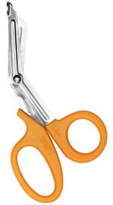 First Aid Only 90508 7" Stainless Steel Bandage Shears Orange Handle