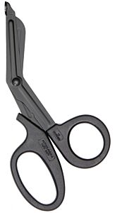 First Aid Only 90512 7" Stainless Steel Bandage Shears Black Handle/Black Blades