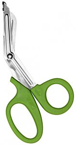 First Aid Only 90515 7" Stainless Steel Bandage Shears Green Handle