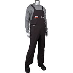 Pip 9100-530Pyr-Gr/L Pyrad Fabric By Gore-Tex Labs Ar/Fr Bib Overall - 40 Cal/Cm2, Gray, Size Large