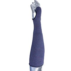 Kut Gard Asp-14T 2-Ply Asp Aramid Sleeve With Thumb Hole, Purple, Size 14"