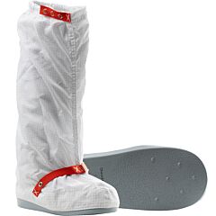 Uniform Technology Cb293-65Wh-L C3 Iso 4 (Class 10) Cleanroom Boot, White, Size Large