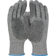 Claw Cover Cc-D3-2Xl Reinforced Seamless Knit Hppe / Stainless Steel Blended With Ata® Fiber Patch Gloves - Heavy Weight, Gray, Size 2X-Large