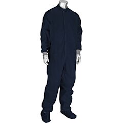 Uniform Technology Ccrc-89Nv-S Disctek 2.5 Iso 4 (Class 10) Cleanroom Coverall, Navy, Size Small